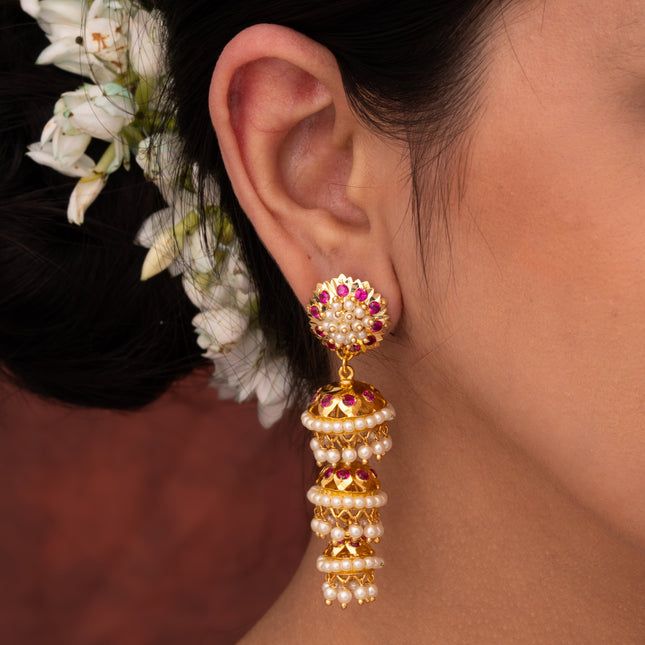 Floral Pearl Jummar