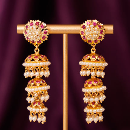 Floral Pearl Jummar