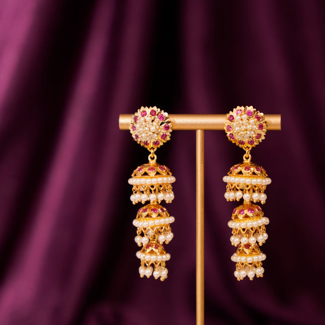 Floral Pearl Jummar
