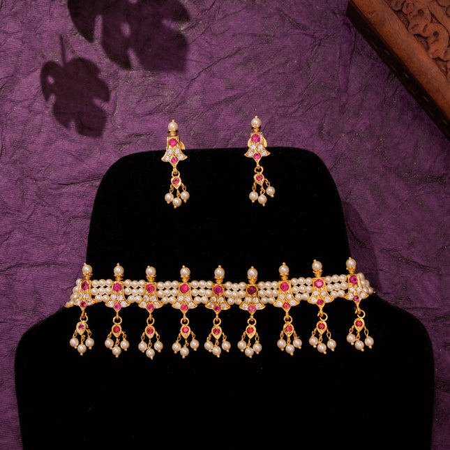 Royal Grace Choker ( 11 Petals)