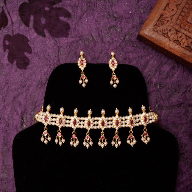 Royal Marquise Choker (11 Petals)