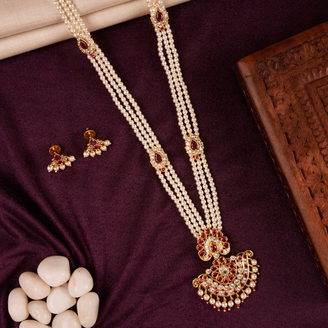 Majestic Pearl Long Kantha