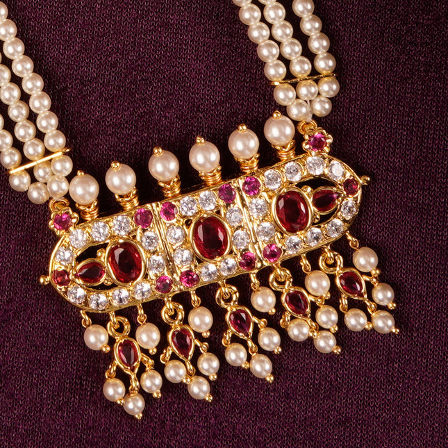 Rectangular Pendant Long Kantha