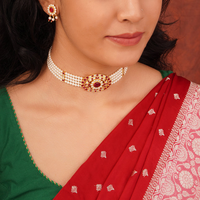 Dewdrop Elegance Choker