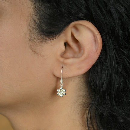 Tanmayi Kudi ( 92.5 Silver Dangler Earrings)