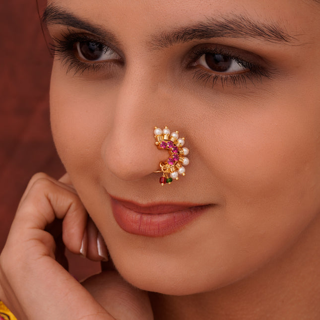 Crescent Pearl Ruby Nath