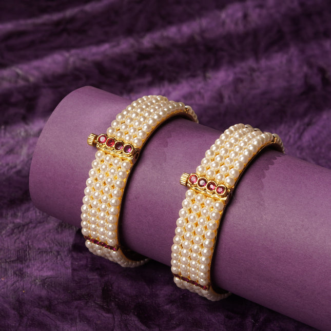 Four Line Moti Bangles