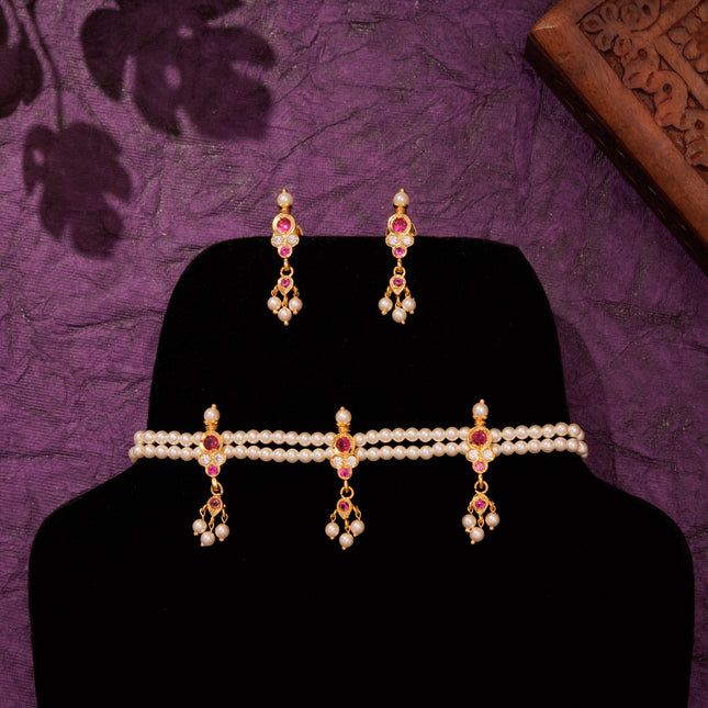 Choker Grace ( 3 Petals)
