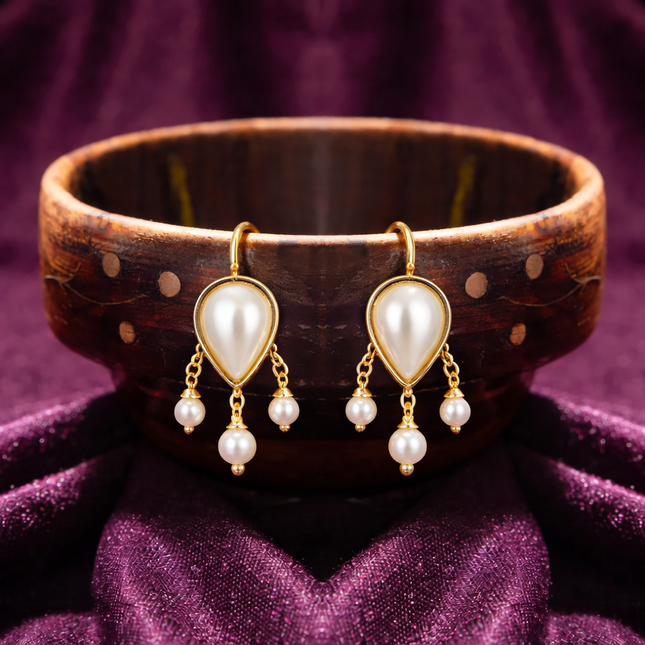Chandrika Pearl Drop Bugadi