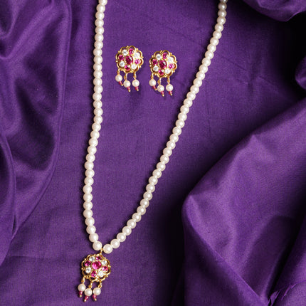 Elegant Pearl Drop Set
