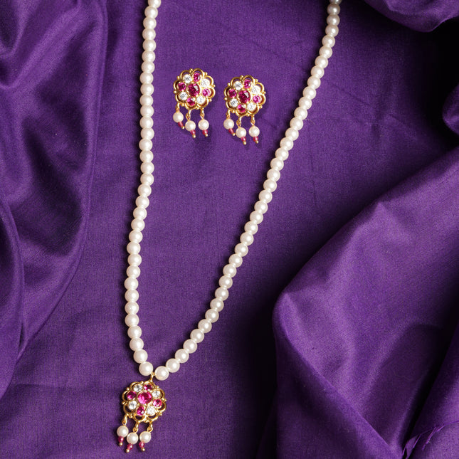 Elegant Pearl Drop Set