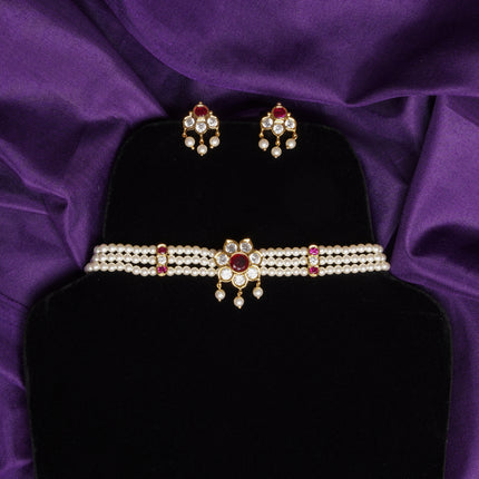Serenity Glow Pearl Choker