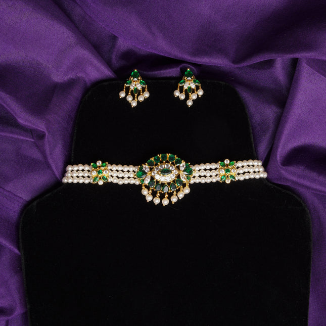 Golden Hour Pendant Choker