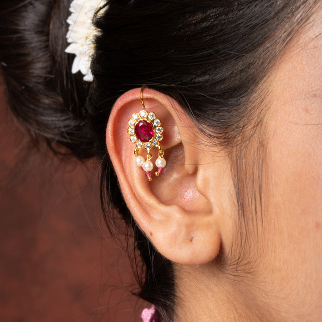Scarlet Pearl Bloom Bugadi