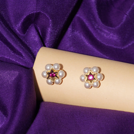 Lustrous Crown Flair Tops