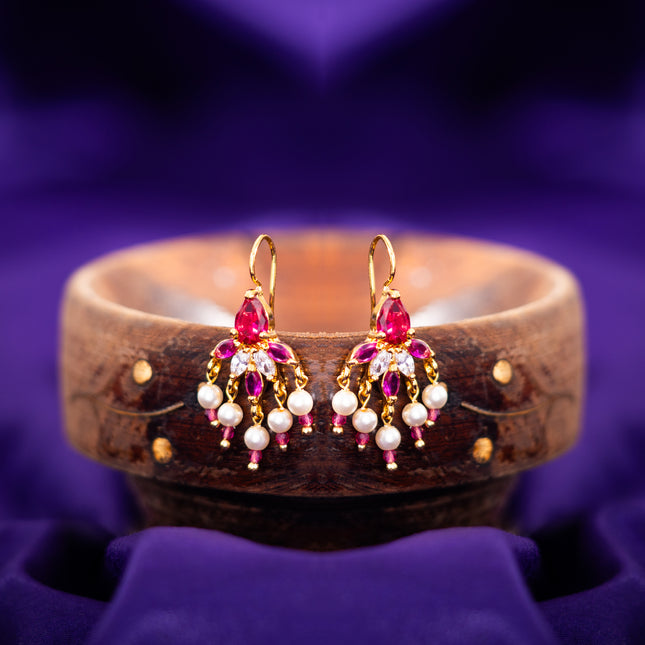 Red Bloom Pearl Bugadi