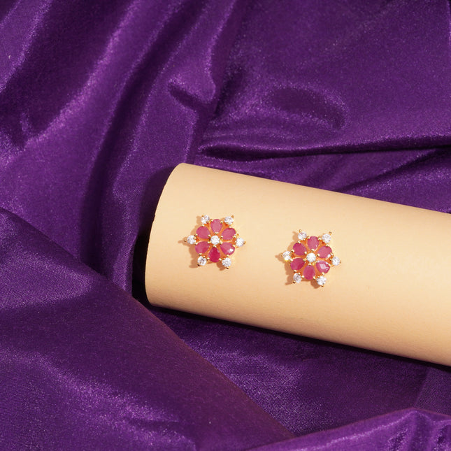 Sparkle Bloom Ear Tops