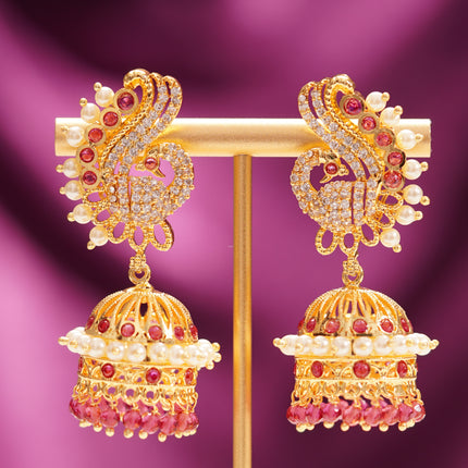 Peacock Ruby Pearl Jummar