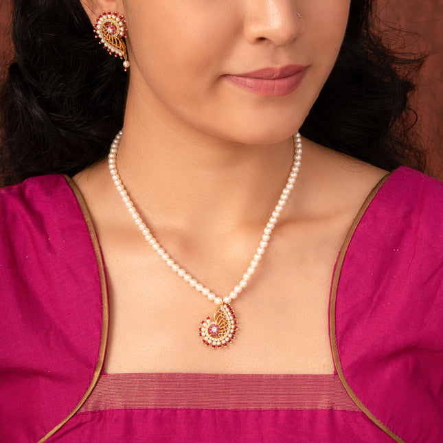 Antique Moti Necklace