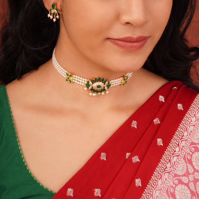 Golden Hour Pendant Choker