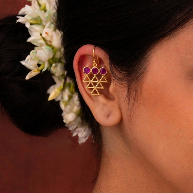 Triveni Ruby Geometric Bugadi